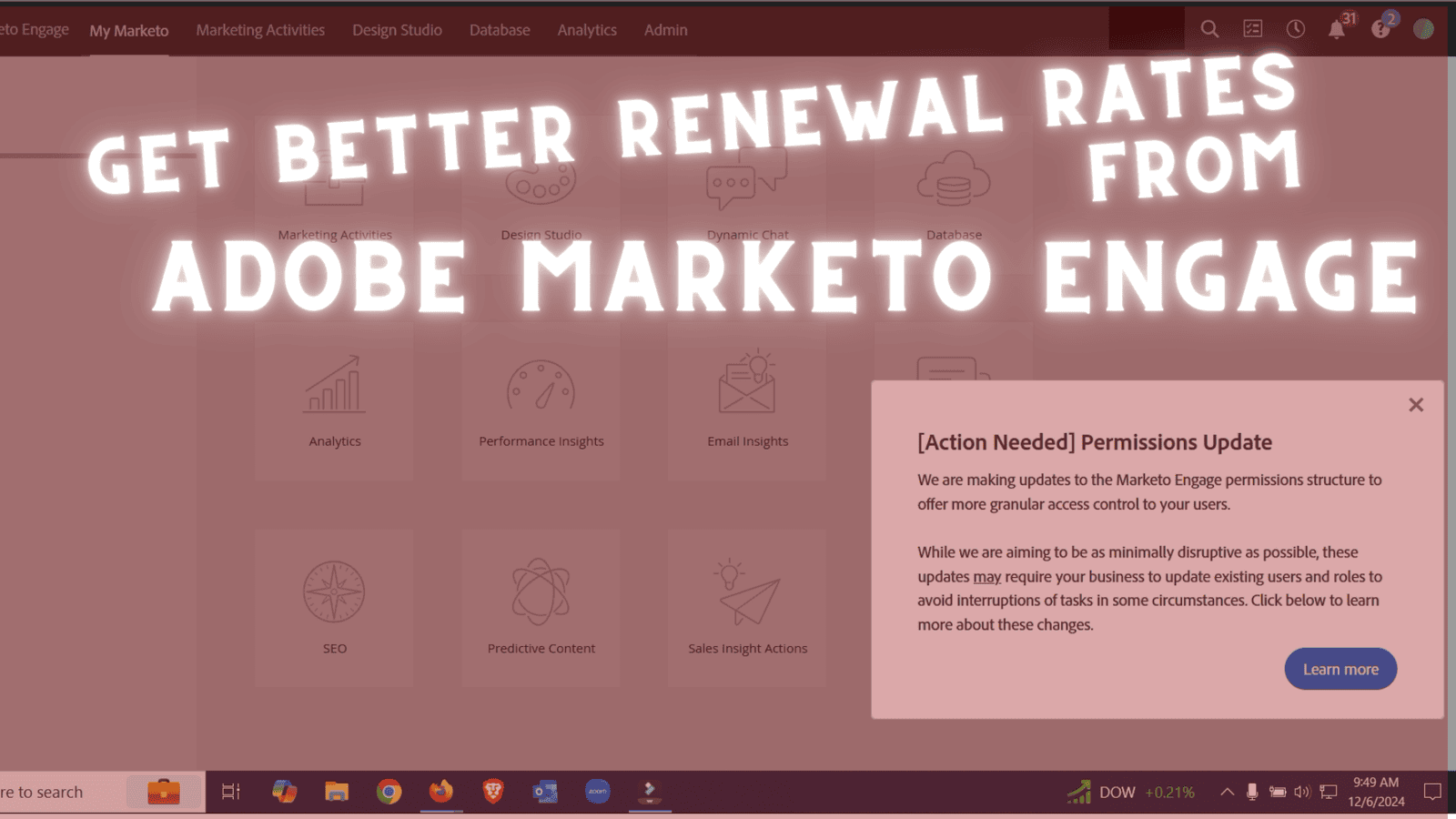 Marketo Minutes: Protecting your renewal rates